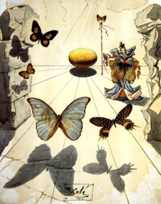 salvador_dali_golden egg woman butterflys